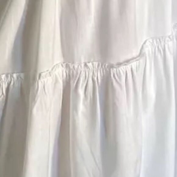New White Boho Mini Dress - Picture 7 of 8